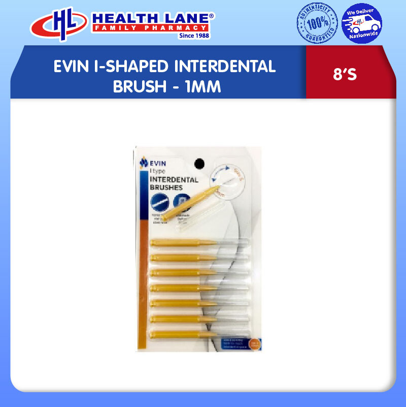 EVIN I-SHAPED INTERDENTAL BERUS- 1MM (8'S)